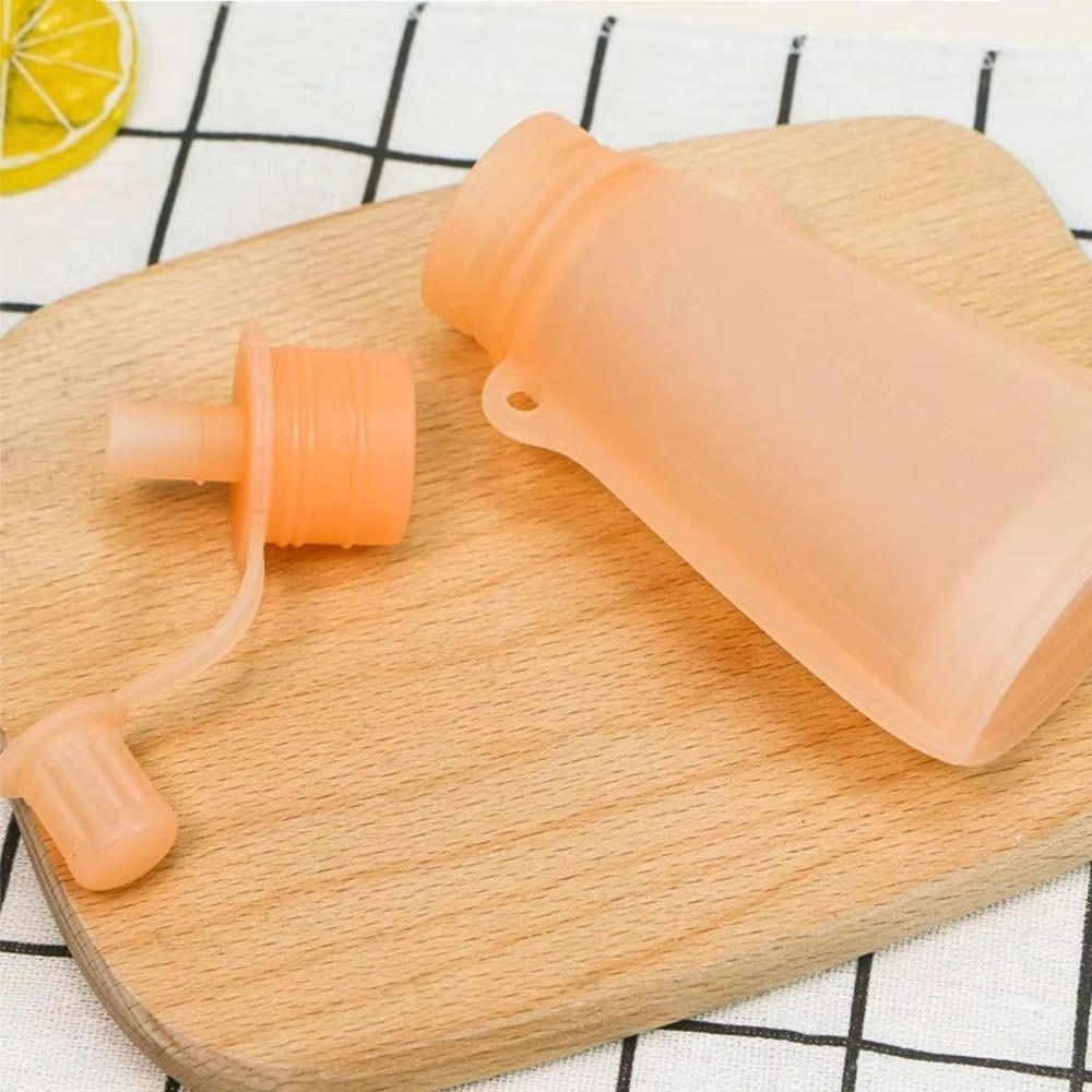 Baby Food Pouches - Kantong Makanan Bebas BPA, Segel Anti