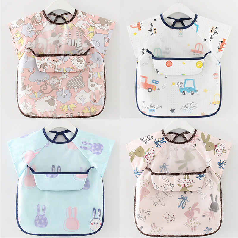 Bib Long Sleeve - Bayi Balita Lengan Panjang Syal Bib