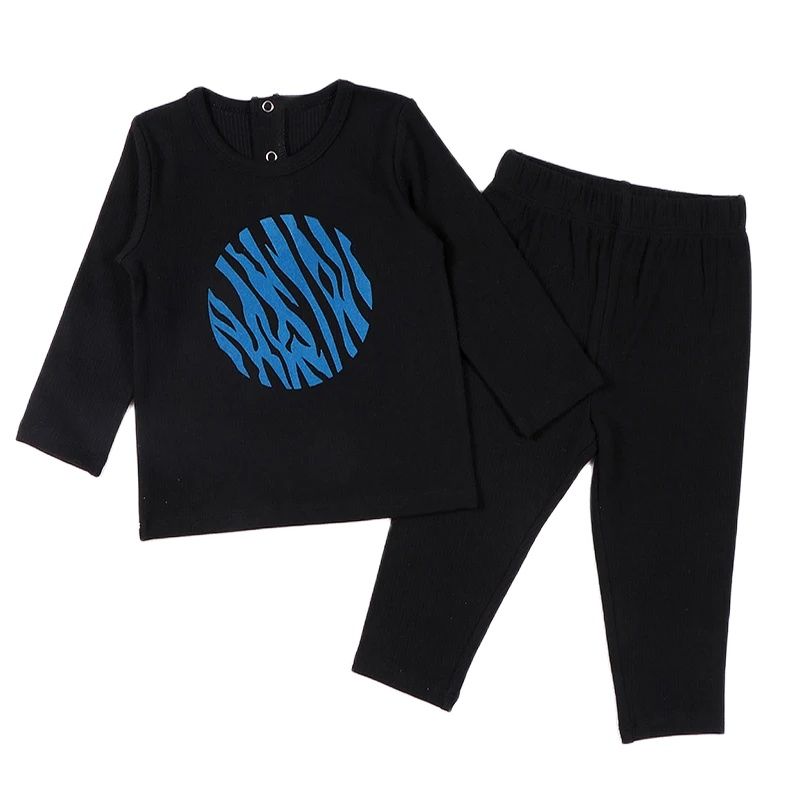 Bib Long Sleeve - Pakaian Anak 2pcs Set Pakaian Anak