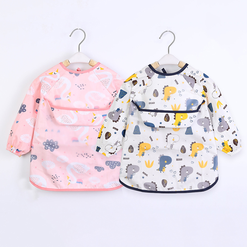 Bib Long Sleeve - Celemek Bayi Anak Balita Syal Tahan