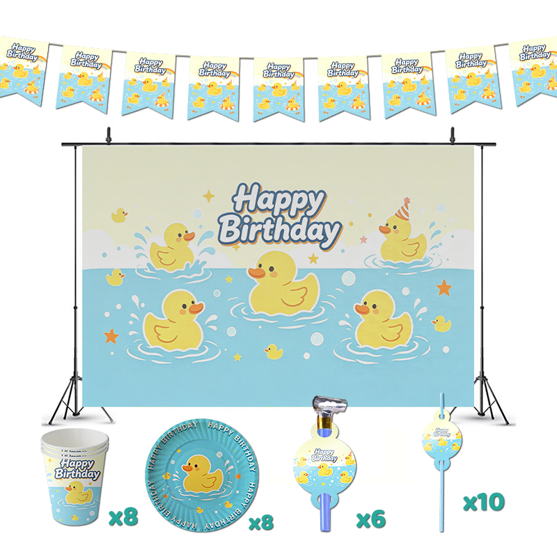 Baby Food Yellow - Dekorasi Pesta Ulang Tahun Bebek Karet