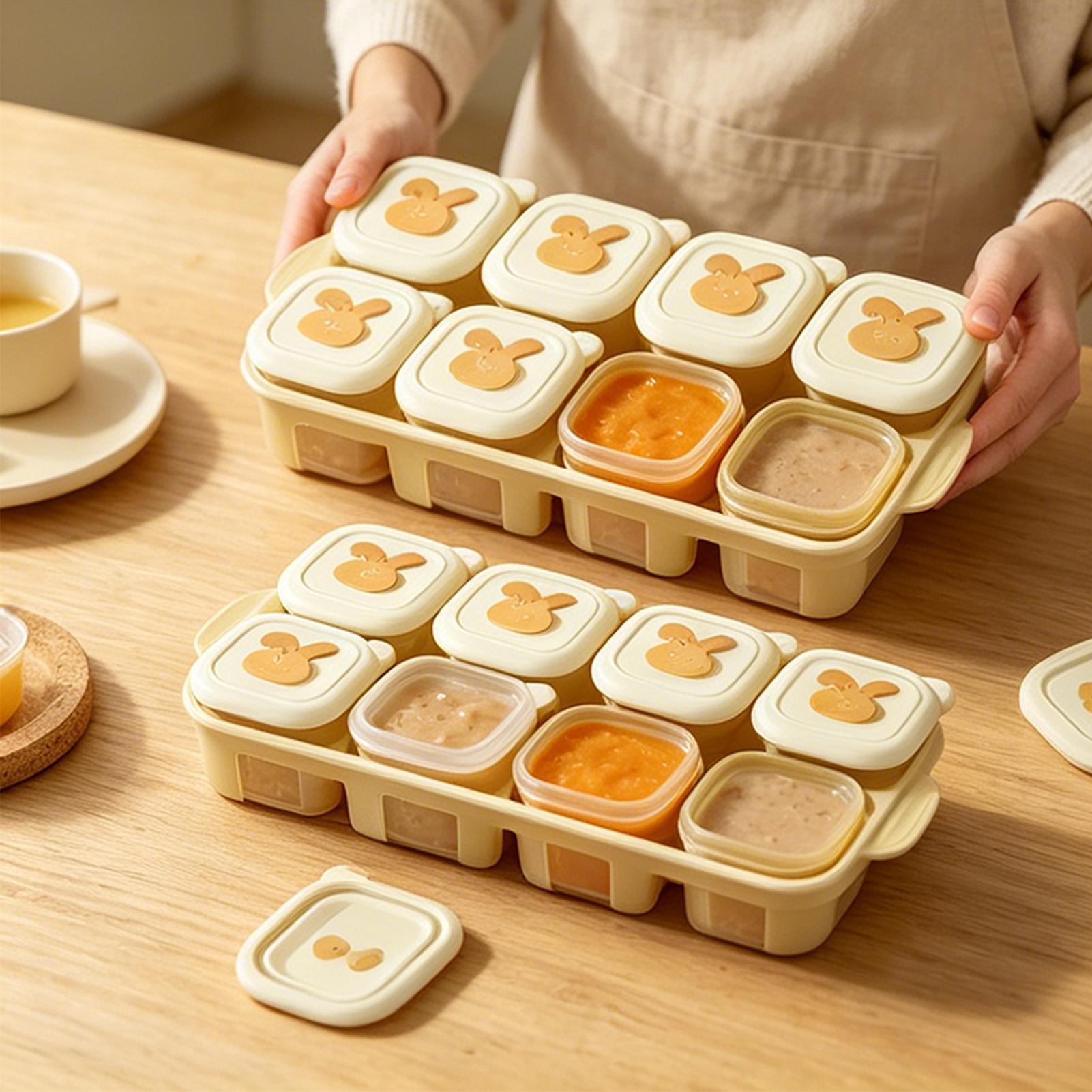 Wadah Beku Makanan Bentuk Kubu - Baby Food Freezer Tray ulasan dan harga