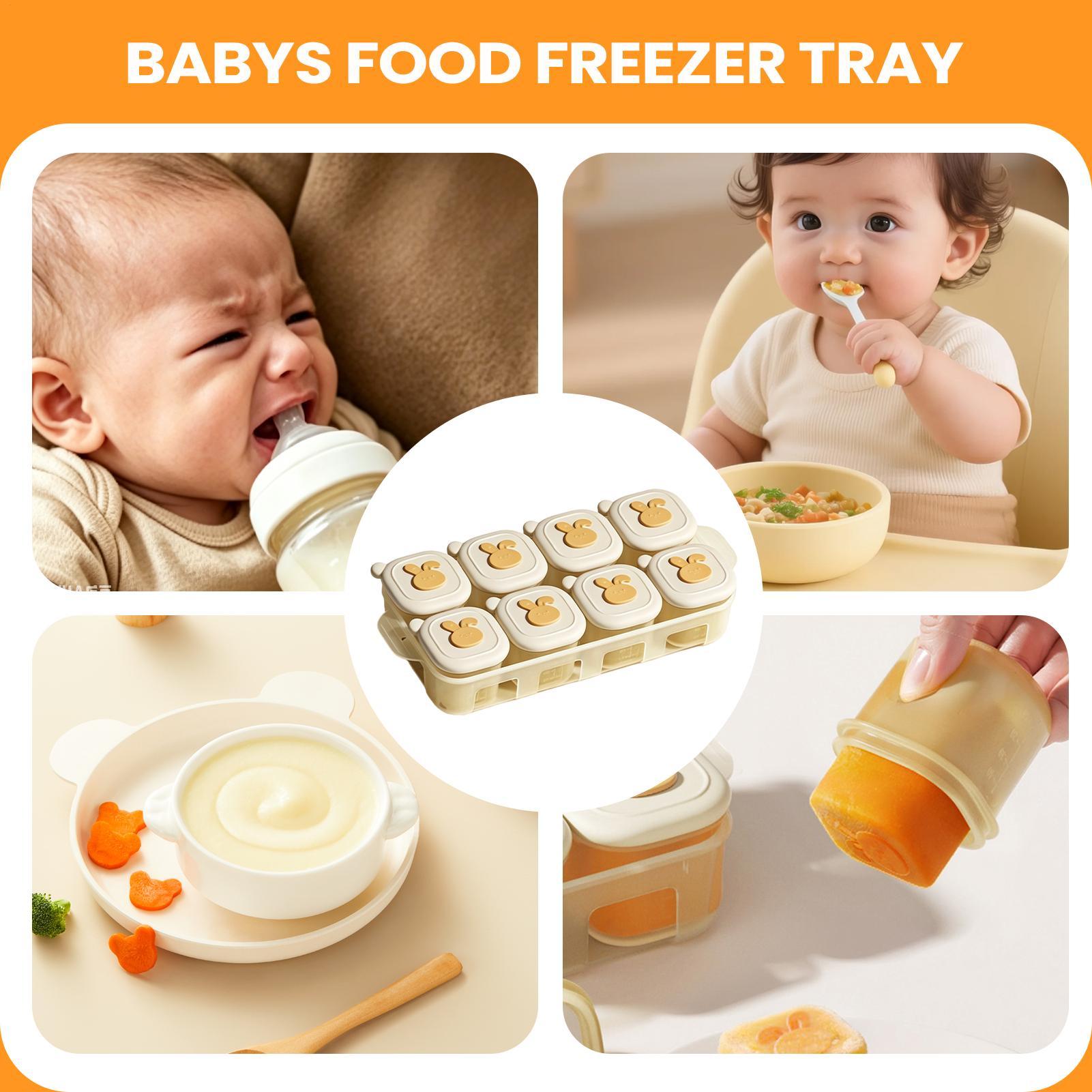Baki Freezer Makanan Dengan Tu - Baby Food Freezer Tray ulasan dan harga