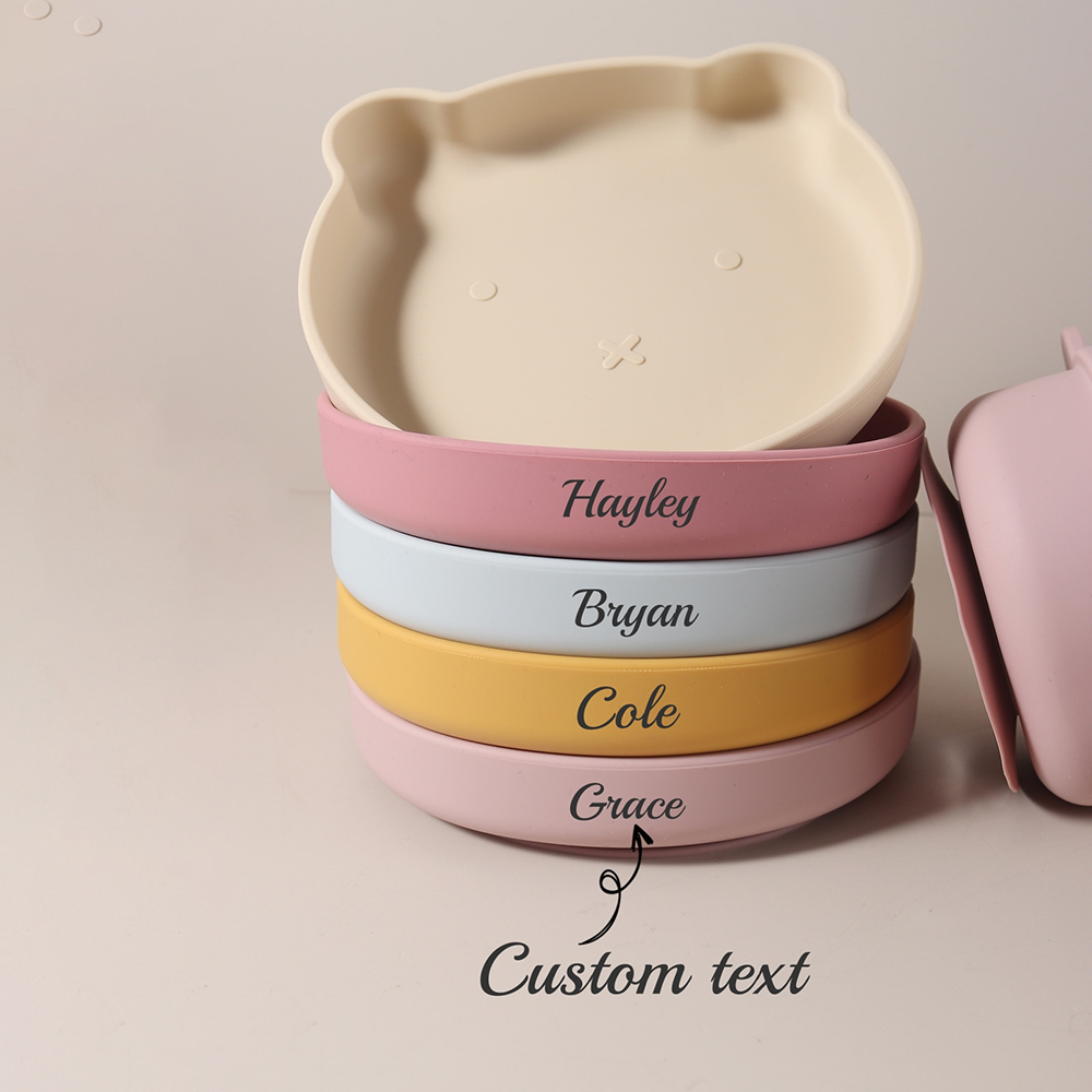 Piring Makan Silikon Bentuk Be - Baby Food Chart ulasan dan harga