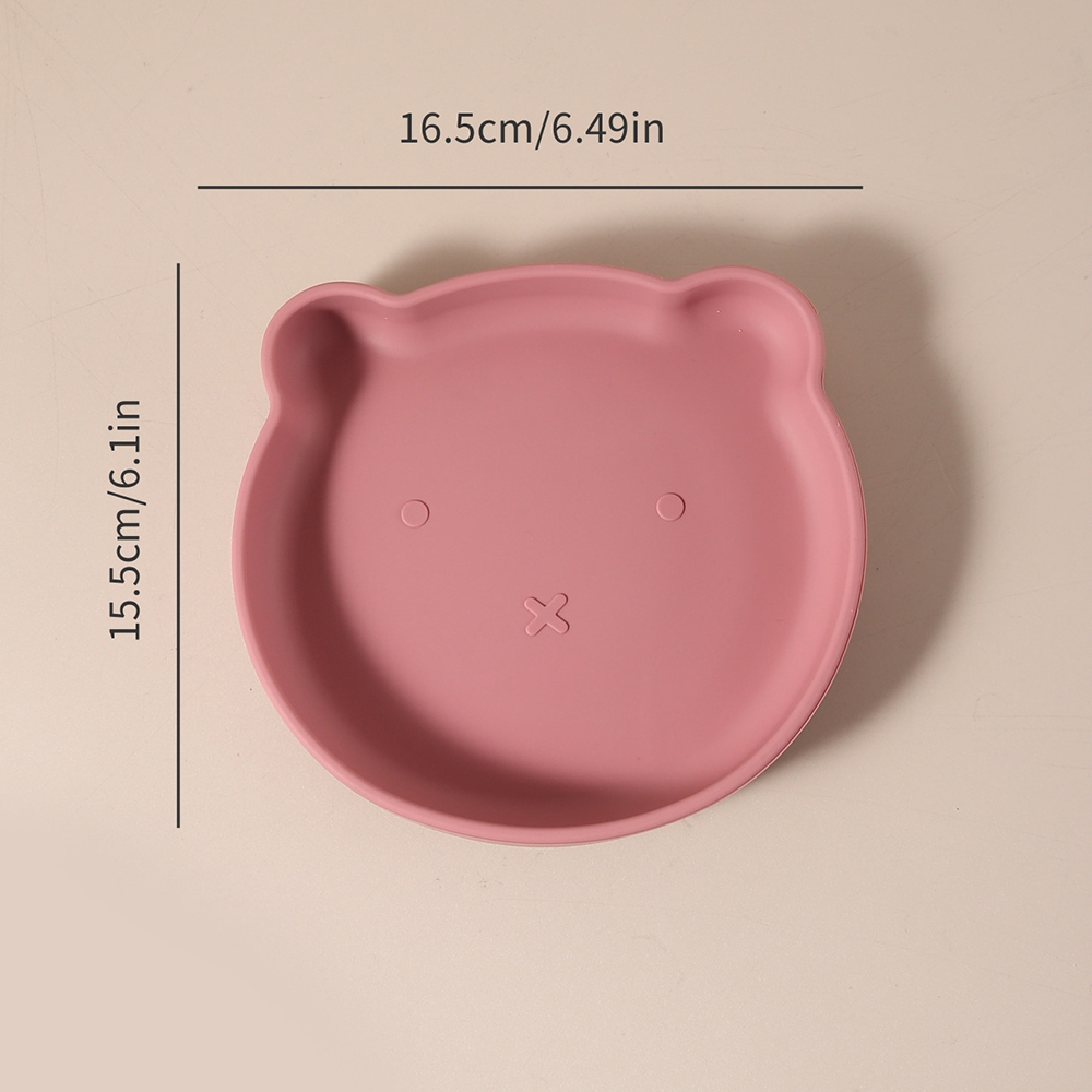 Piring Makan Silikon Bentuk Be - Baby Food Chart ulasan dan harga