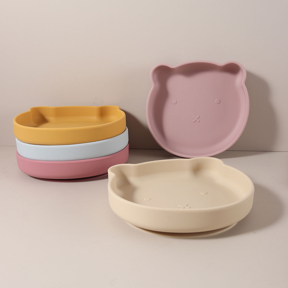 Piring Makan Silikon Bentuk Be - Baby Food Chart ulasan dan harga