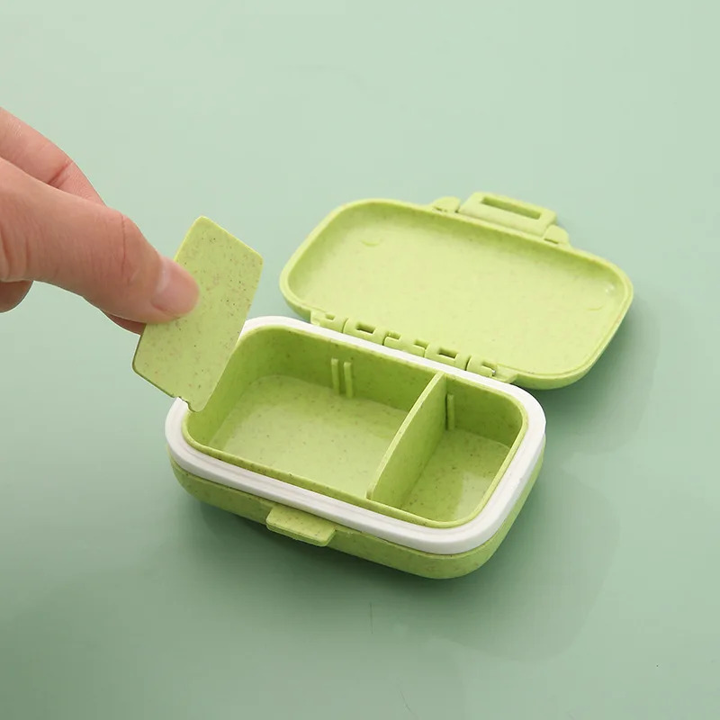 1-6 Buah Kotak Organizer Pil P - Formula Dispenser Portable ulasan dan harga