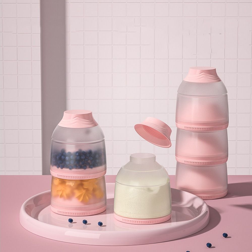 Kotak Susu Bubuk Bayi 3 Lapis  - Formula Dispenser Portable ulasan dan harga
