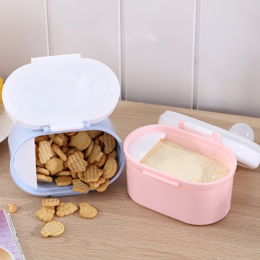Kotak Wadah Susu Bubuk Bayi, W - Baby Food Pouches ulasan dan harga