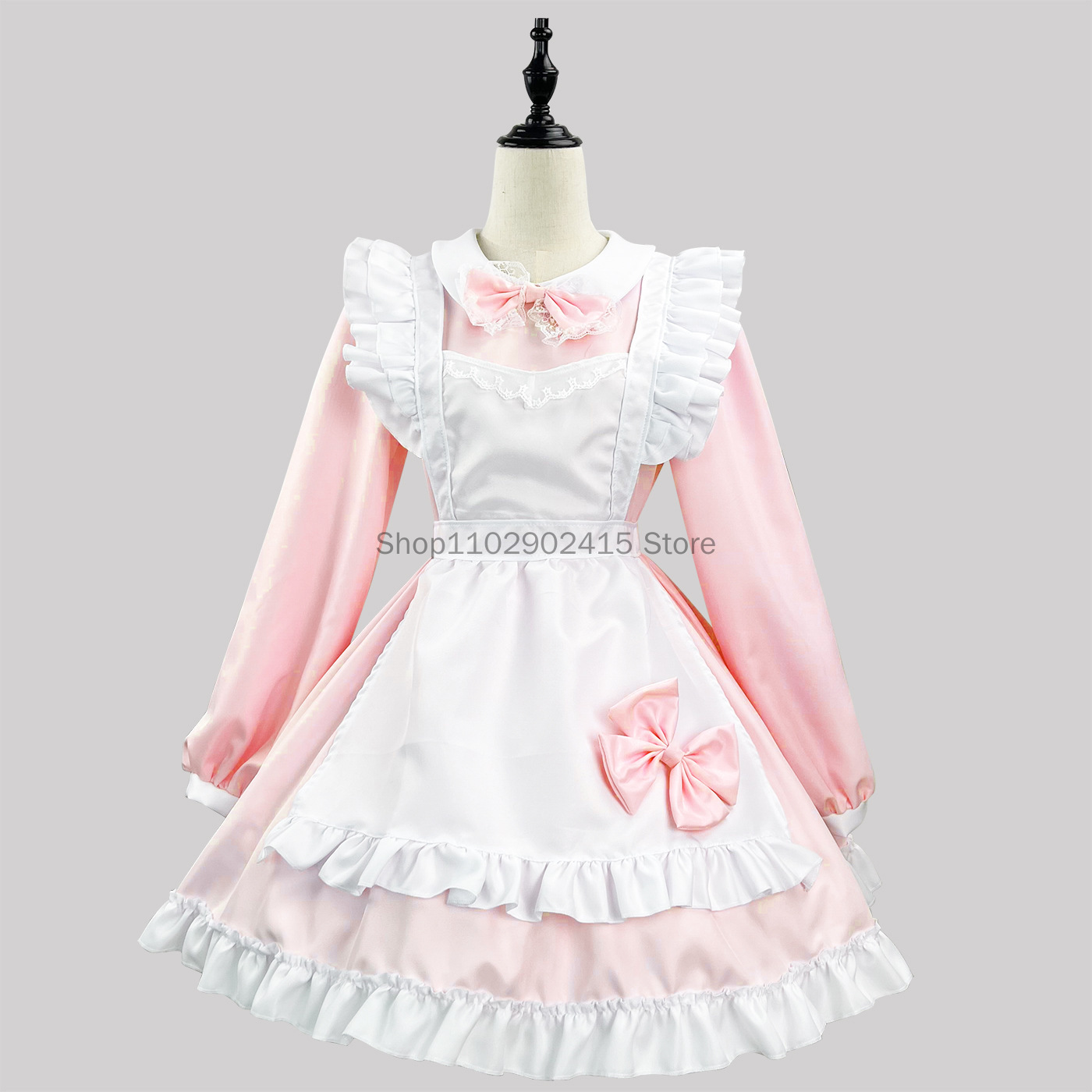 Gaun pesta Cosplay pembantu Je - Bib Long Sleeve ulasan dan harga