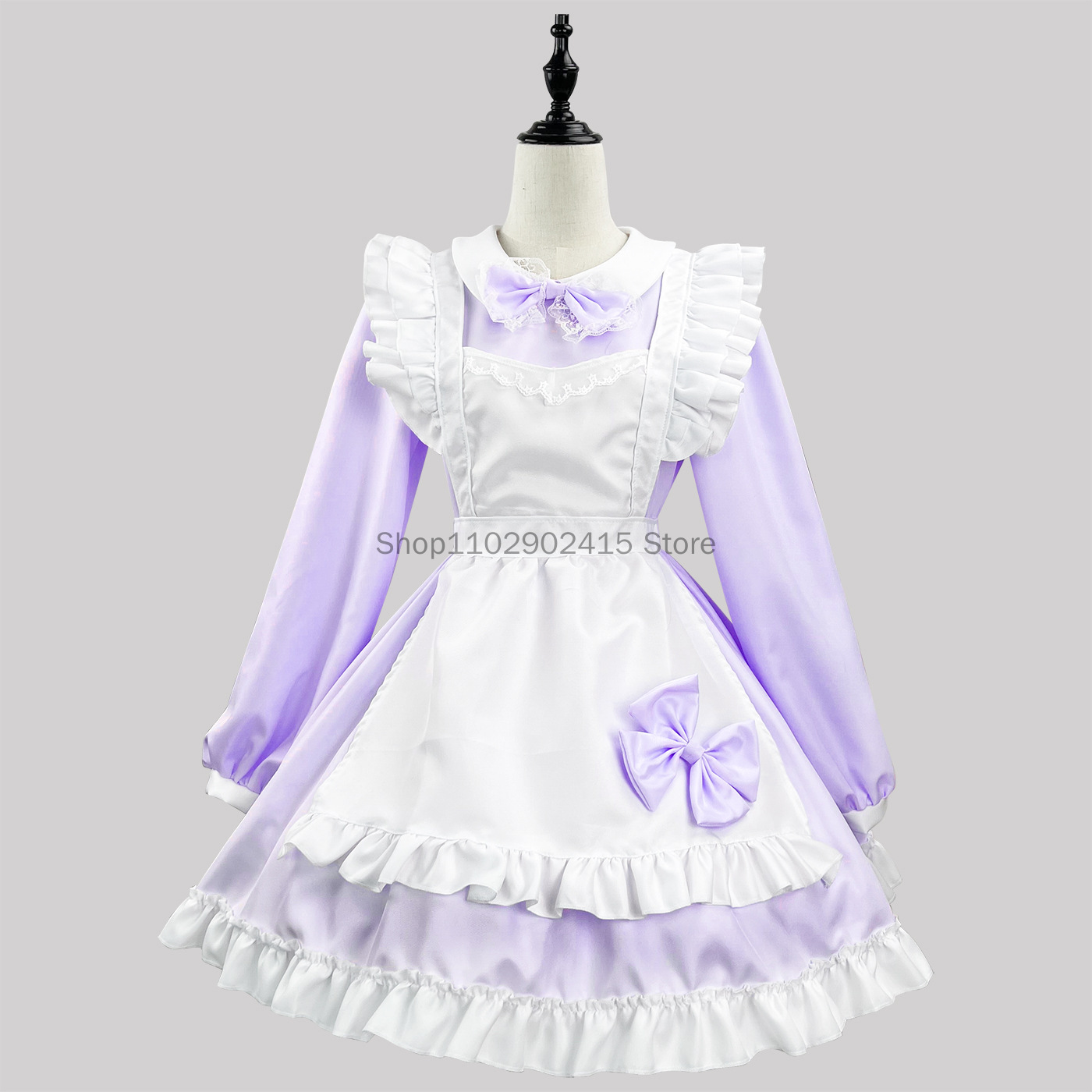 Gaun pesta Cosplay pembantu Je - Bib Long Sleeve ulasan dan harga