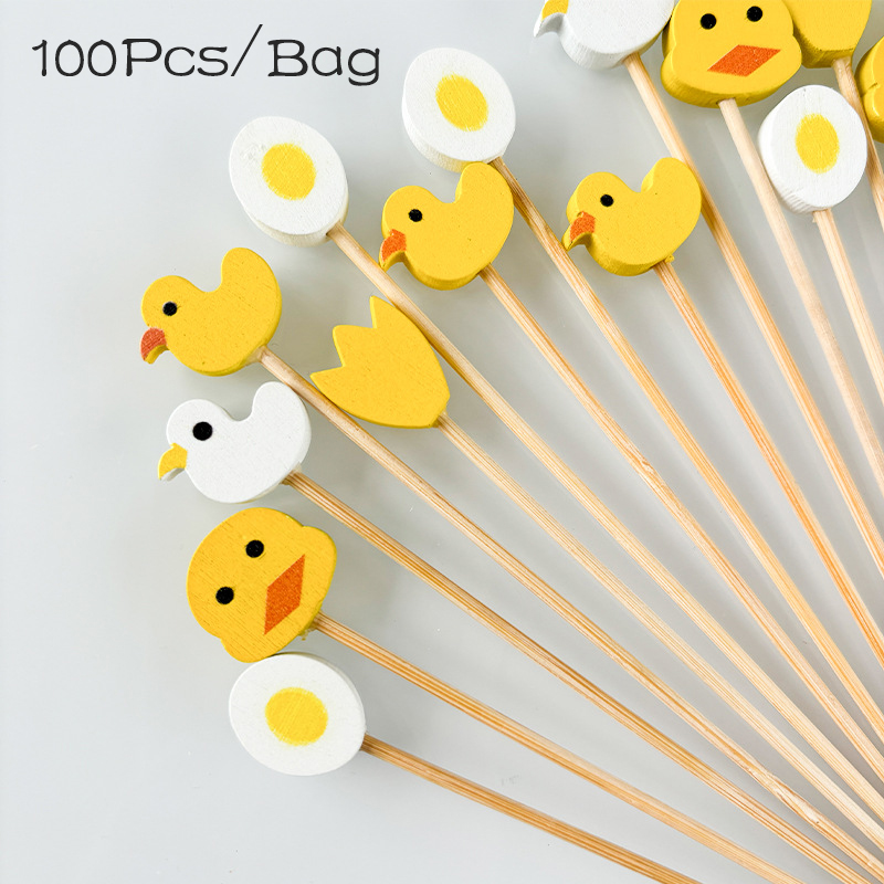 100 buah lucu bebek kuning tel - Baby Food Yellow ulasan dan harga