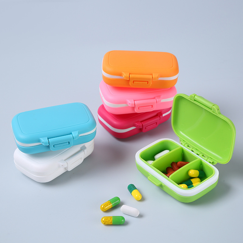 Kotak Organizer Pil Portabel B - Formula Dispenser Portable ulasan dan harga