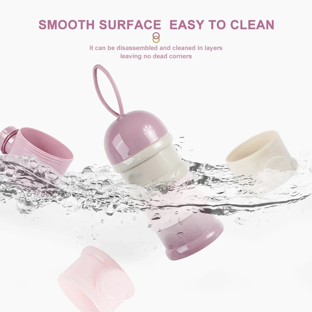 Kotak Susu Bubuk 4 Lapis Gaya  - Baby Food Options ulasan dan harga