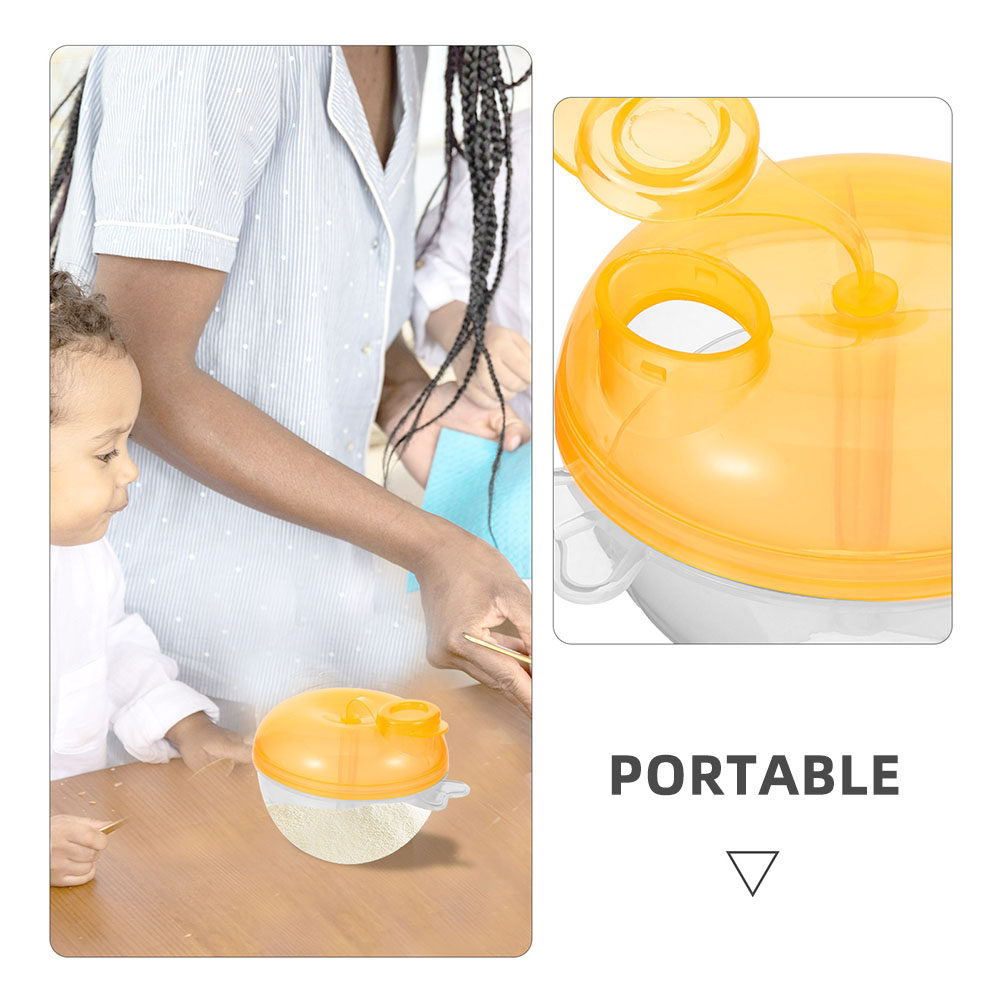 4Pcs Dispenser Susu Bubuk Port - Formula Dispenser Portable ulasan dan harga