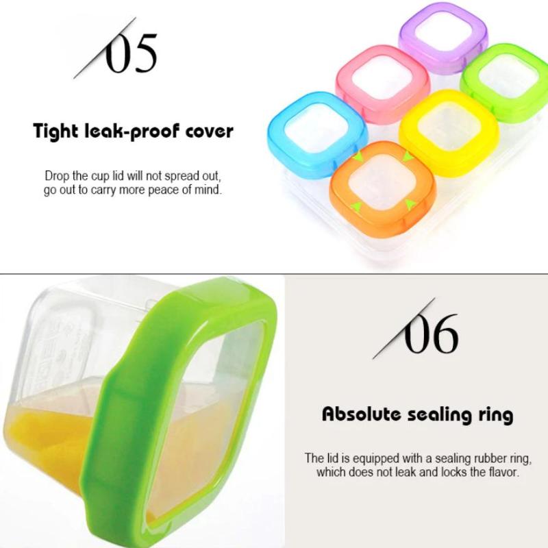 4/6pcs Wadah Penyimpanan Makan - Baby Food Freezer Tray ulasan dan harga
