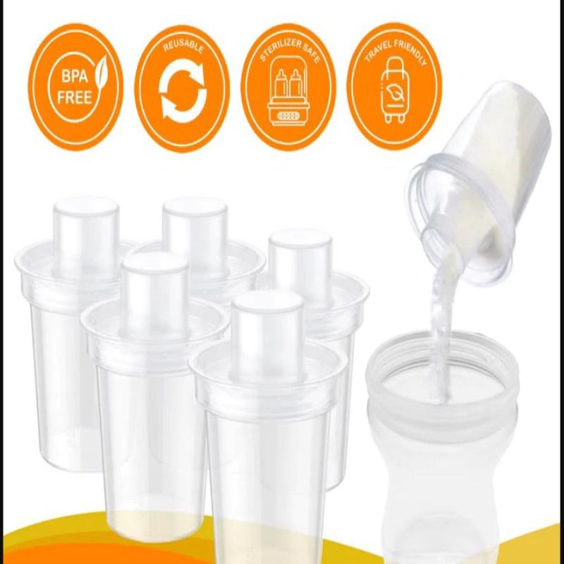 1Set Baru 80ML Dispenser Susu  - Baby Food Options ulasan dan harga