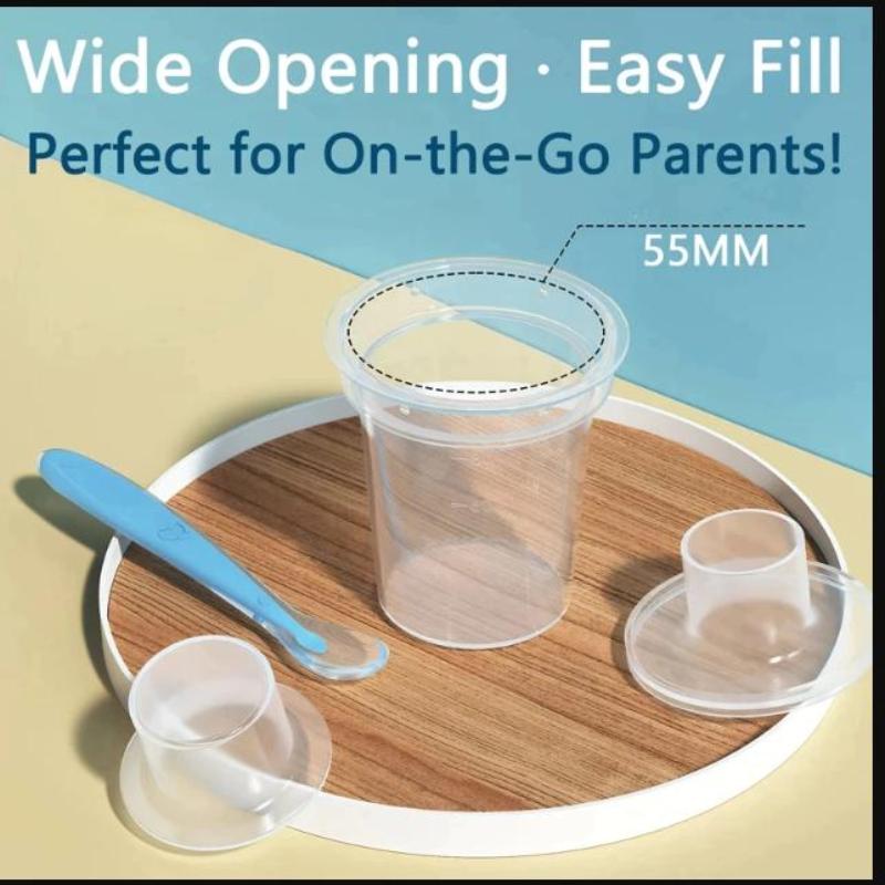 1Set Baru 80ML Dispenser Susu  - Baby Food Options ulasan dan harga