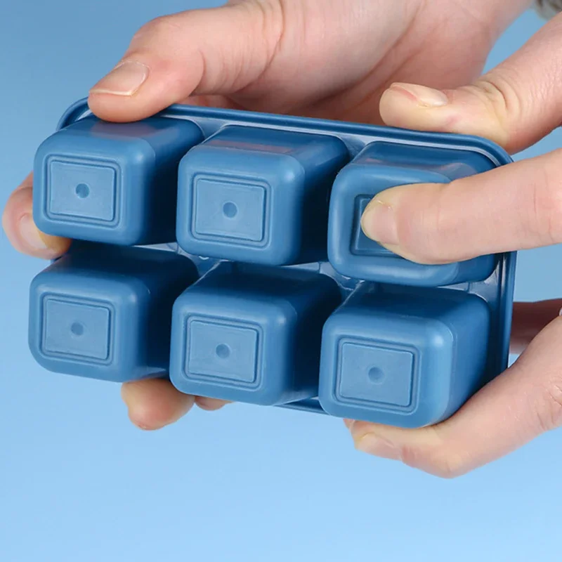 Nampan es batu silikon dengan  - Baby Food Freezer Tray ulasan dan harga