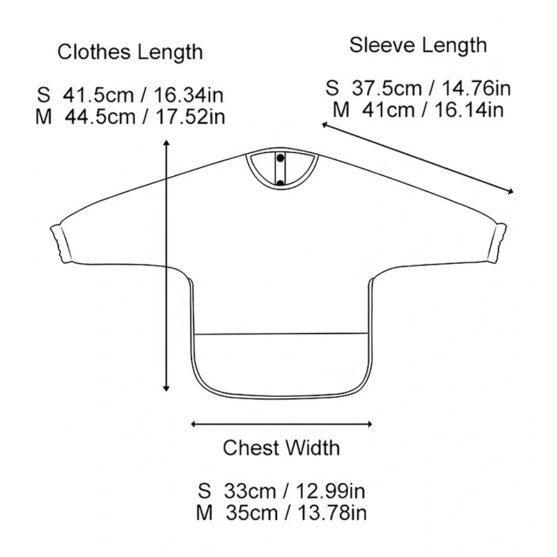 Celemek Makan Anak-anak Tahan  - Bib Long Sleeve ulasan dan harga