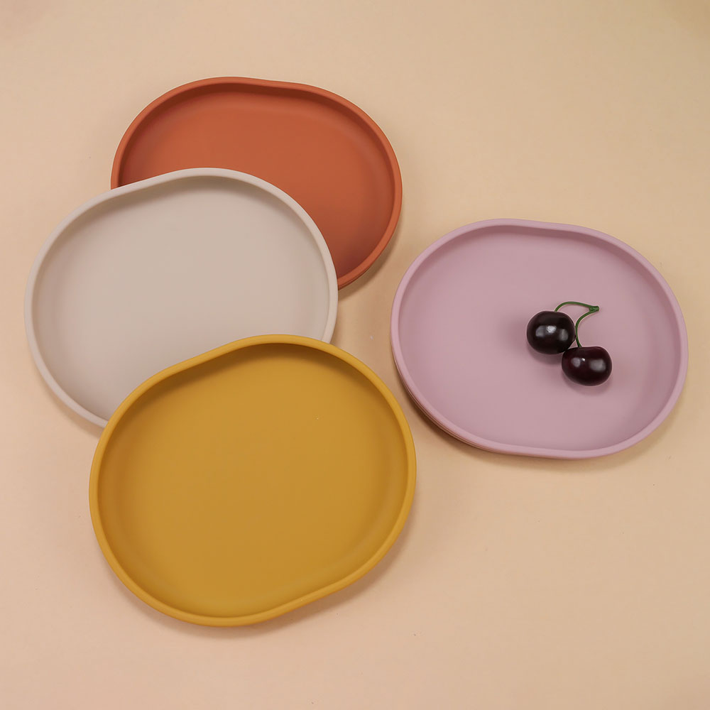 Piring Makan Silikon Aman untu - Baby Food Chart ulasan dan harga