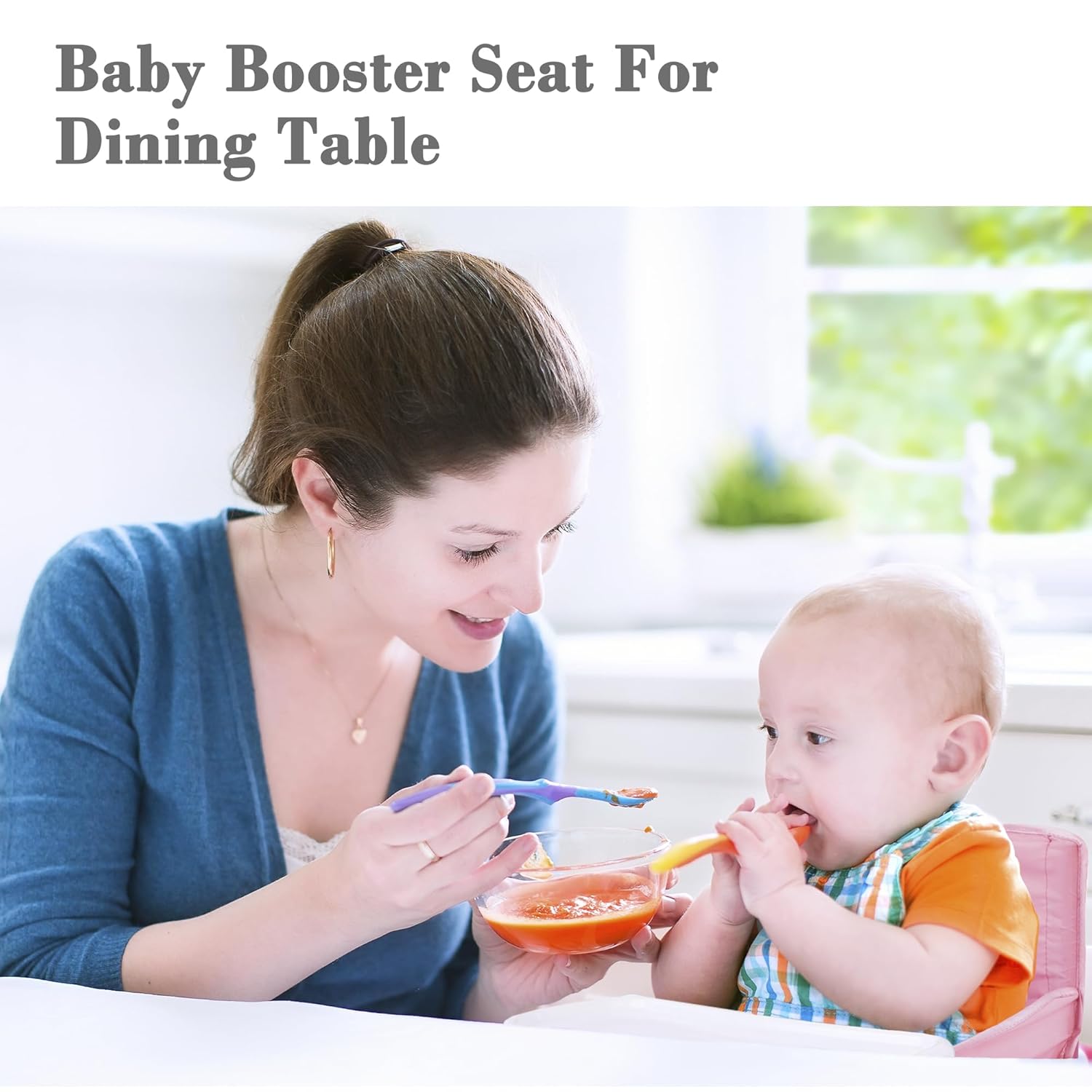 Kursi Booster Bayi Portabel 3- - Baby Food Chart ulasan dan harga