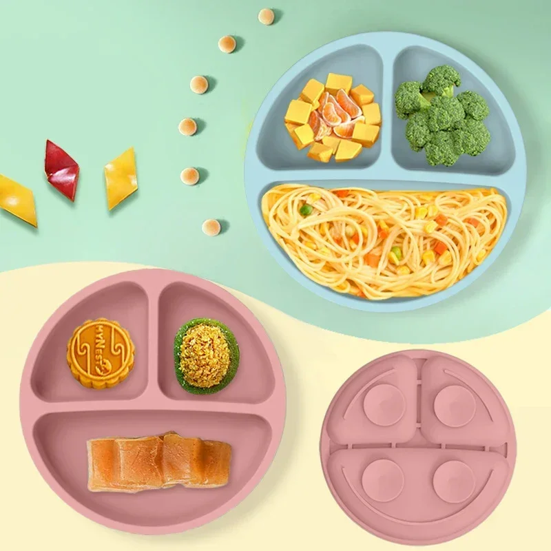 Silikon Food Grade, Set piring - Baby Food Lunch ulasan dan harga