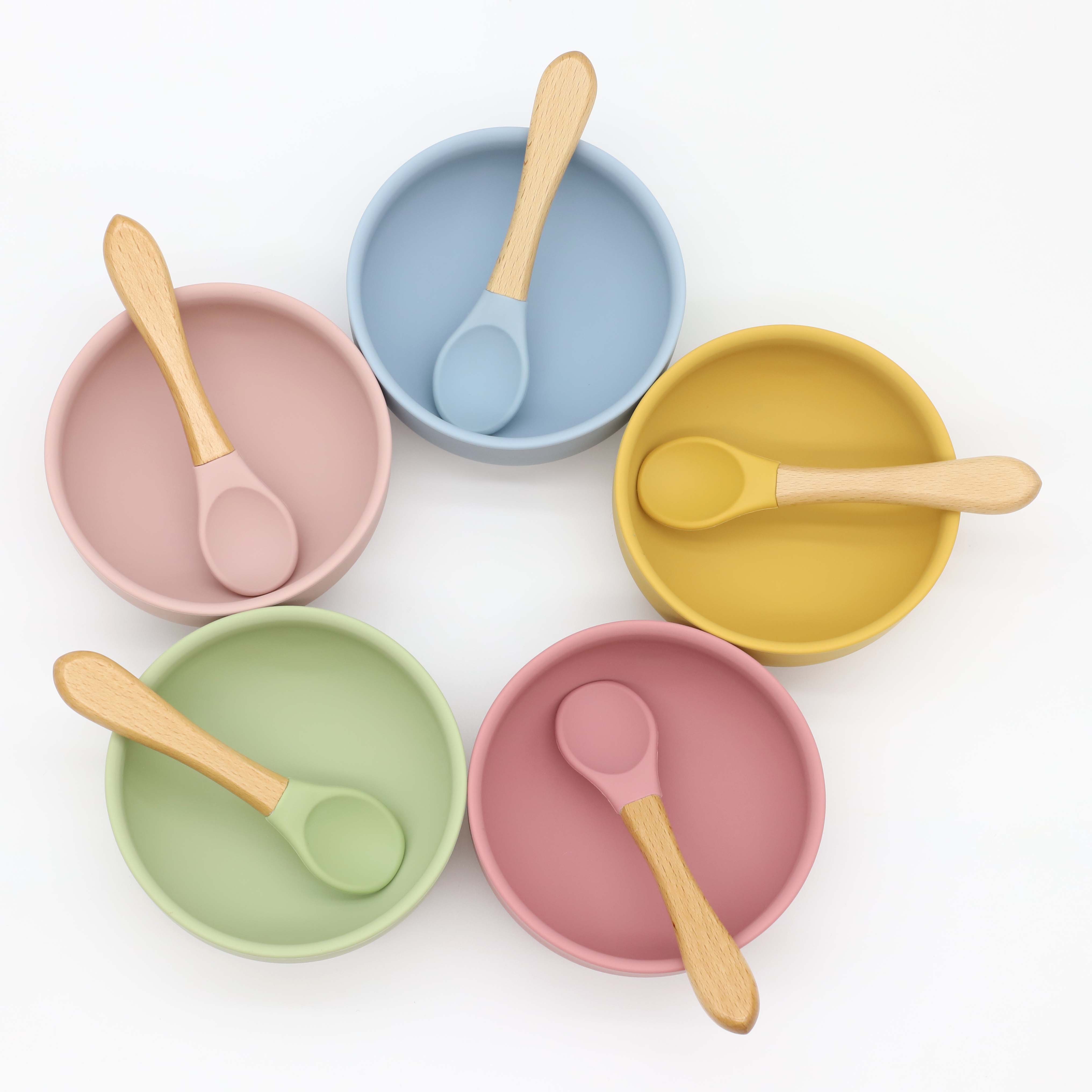 Mangkuk silikon dengan pengisa - Baby Food Lunch ulasan dan harga