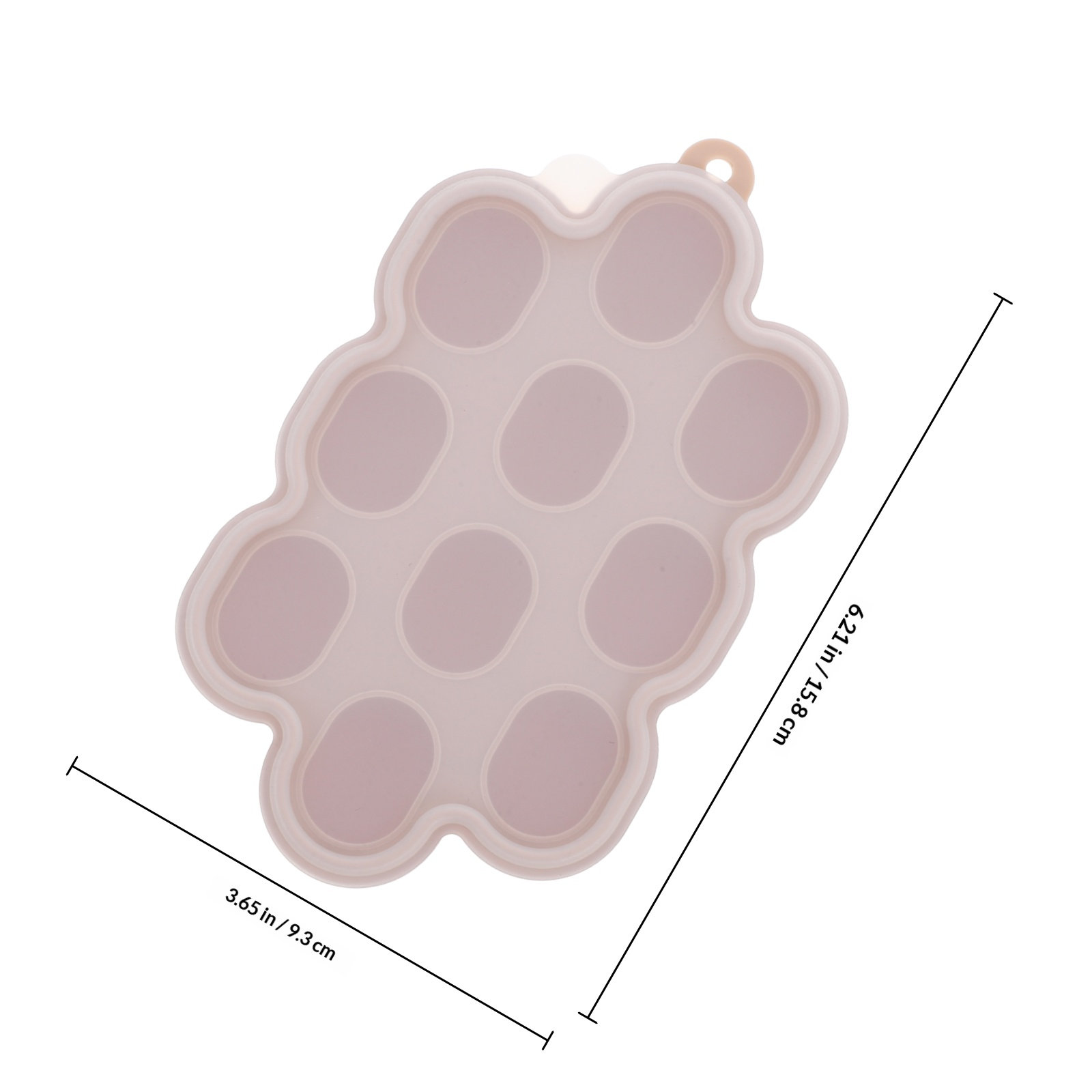 Cetakan Es Batu Silikon Reusab - Baby Food Freezer Tray ulasan dan harga