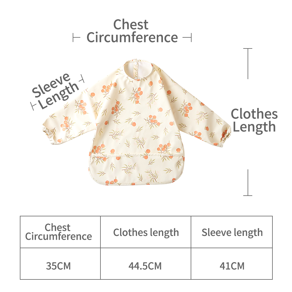 Elinfant celemek lengan panjan - Bib Long Sleeve ulasan dan harga