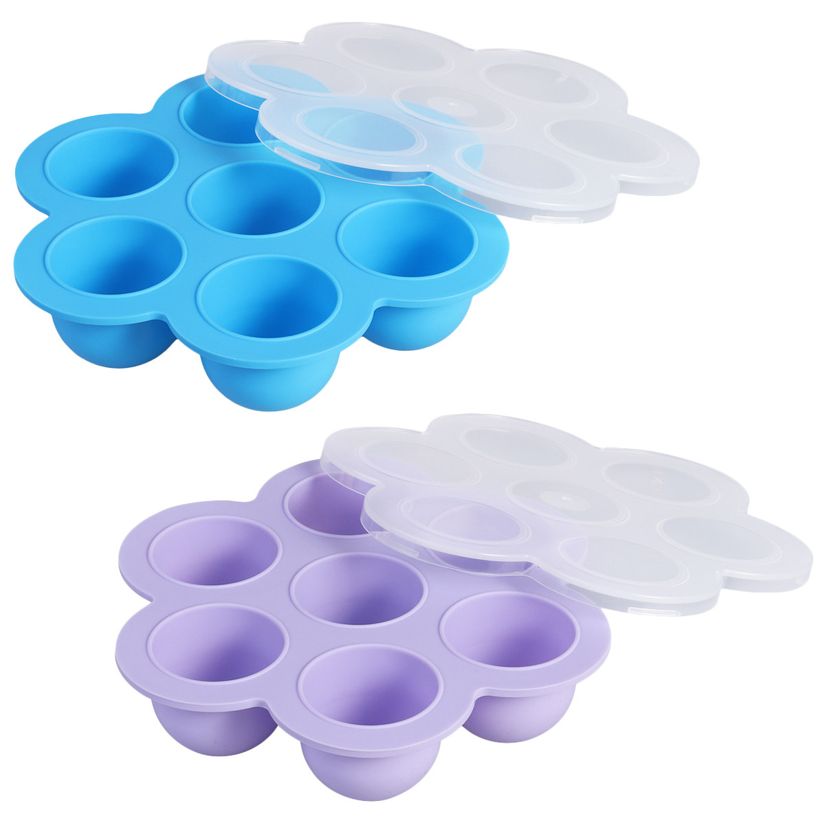 2 Buah Kotak Penyimpanan Makan - Baby Food Freezer Tray ulasan dan harga